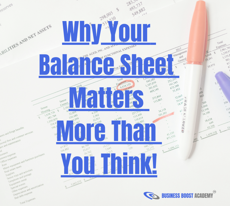 Why Your Balance Sheet Matters More Than You Think
